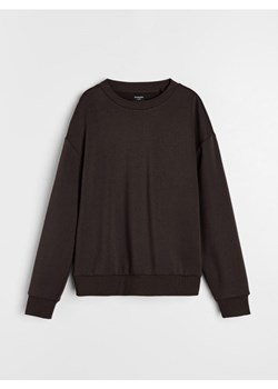 Sinsay - Bluza basic comfort fit - brązowy ze sklepu Sinsay w kategorii Bluzy męskie - zdjęcie 187999780