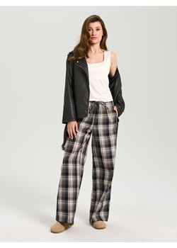 Sinsay - Koszulka na ramiączkach - kremowy ze sklepu Sinsay w kategorii Bluzki damskie - zdjęcie 187999811