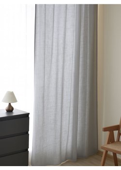 Sinsay - Gładka zasłona na kołach 2 pack - szary ze sklepu Sinsay w kategorii Zasłony - zdjęcie 187999820