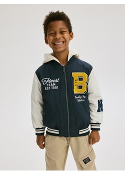 Reserved - Kurtka bomber - granatowy ze sklepu Reserved w kategorii Kurtki chłopięce - zdjęcie 188000621
