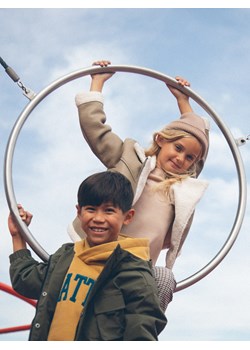 Reserved - Kurtka oversize - zielony ze sklepu Reserved w kategorii Kurtki chłopięce - zdjęcie 188000754