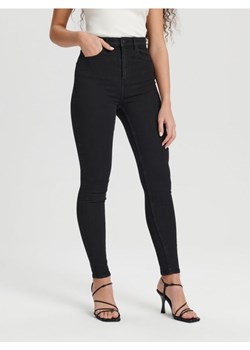 Sinsay - Jeansy super high waist skinny - czarny ze sklepu Sinsay w kategorii Jeansy damskie - zdjęcie 188001913