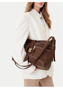 Torebka Gino Rossi CEO-AIDA-RX8858 Brązowy ze sklepu eobuwie.pl w kategorii Torby Shopper bag - zdjęcie 188001951