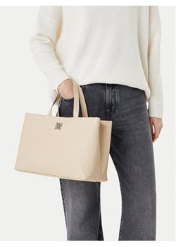 Torebka Nine West CEO-HAMPSHIRE-III-LDA8174 Écru ze sklepu eobuwie.pl w kategorii Torebki damskie - zdjęcie 188002023
