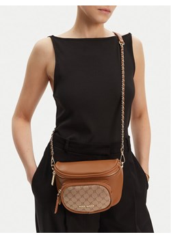 Torebka Nine West CEO-OLIVIA-O24294 Brązowy ze sklepu eobuwie.pl w kategorii Listonoszki - zdjęcie 188002113