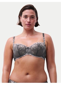 Chantelle Biustonosz balkonetka Champs Élysées C26050 Szary ze sklepu MODIVO w kategorii Biustonosze - zdjęcie 188002462