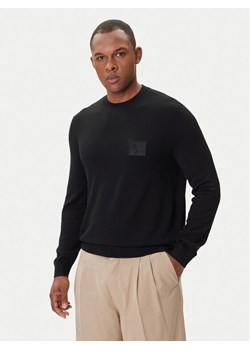 Armani Exchange Sweter XM001329 AF11982 UC001 Czarny Regular Fit ze sklepu MODIVO w kategorii Swetry męskie - zdjęcie 188002464