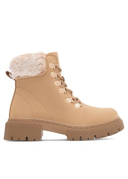 Clara Barson Trapery TRINITY WS5866-20 Beżowy ze sklepu MODIVO w kategorii Workery damskie - zdjęcie 188002471