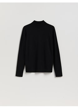 Reserved - Sweter z wiskozą - czarny ze sklepu Reserved w kategorii Swetry męskie - zdjęcie 188002773