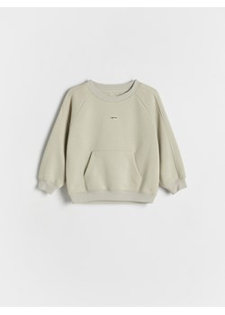 Reserved - Bluza oversize - beżowy ze sklepu Reserved w kategorii Bluzy chłopięce - zdjęcie 188002851