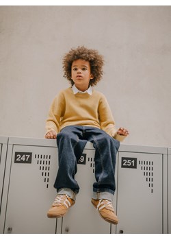 Reserved - Sportowe sneakersy - brązowy ze sklepu Reserved w kategorii Buty sportowe dziecięce - zdjęcie 188003002