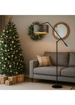 Lampa podłogowa z regulowanym ramieniem do czytania LIBERIA MARMUR ze sklepu Lysne w kategorii Lampy podłogowe - zdjęcie 188003981