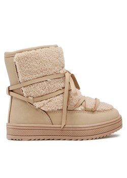 Śniegowce Nelli Blu CM220117-11 Beżowy ze sklepu eobuwie.pl w kategorii Buty zimowe dziecięce - zdjęcie 188004172