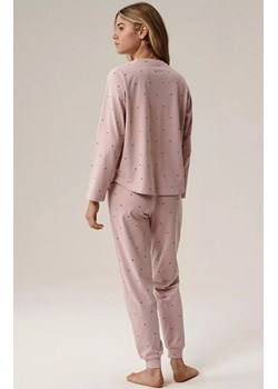 Atlantic długa bawełniana piżama damska NLP-500-RÓŻANY, Kolor różany, Rozmiar M, ATLANTIC ze sklepu Intymna w kategorii Piżamy damskie - zdjęcie 188004631