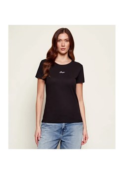 BOSS ORANGE T-shirt C_Elove_embro | Slim Fit ze sklepu Gomez Fashion Store w kategorii Bluzki damskie - zdjęcie 188005321