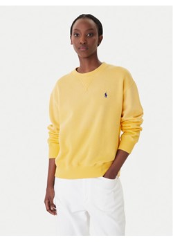 Polo Ralph Lauren Bluza 211971697504 Żółty Relaxed Fit ze sklepu MODIVO w kategorii Bluzy damskie - zdjęcie 188005453