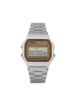 Casio Zegarek Vintage A158WEA-9EF Srebrny ze sklepu MODIVO w kategorii Zegarki - zdjęcie 188005472