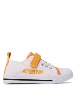 Action Boy Trampki CF21209 Biały ze sklepu MODIVO w kategorii Trampki dziecięce - zdjęcie 188005524