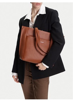 Lasocki Torebka C-LSK-L-001-08 Brązowy ze sklepu MODIVO w kategorii Torby Shopper bag - zdjęcie 188005563