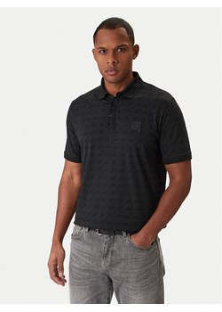 KARL LAGERFELD Polo 745071 561251 Czarny Regular Fit ze sklepu MODIVO w kategorii T-shirty męskie - zdjęcie 188005641