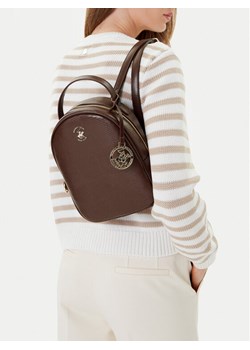 Beverly Hills Polo Club Plecak BHPC-W-06-A23 Brązowy ze sklepu MODIVO w kategorii Plecaki - zdjęcie 188005662