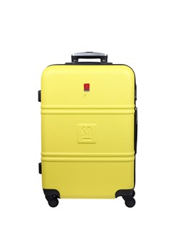 walizka średnia  Art Class Collection 64 cm żółta ze sklepu Słoń Torbalski w kategorii Walizki - zdjęcie 188006122