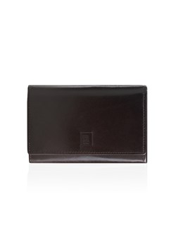 brązowy portfel skórzany damski KLASYCZNY rozkładany ze sklepu Słoń Torbalski w kategorii Portfele damskie - zdjęcie 188006183