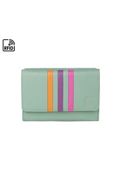 kolorowy portfel skórzany ze sklepu Słoń Torbalski w kategorii Portfele damskie - zdjęcie 188006221
