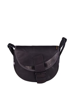 czarna torebka damska listonoszka skórzana na ramię Freshman Mini ze sklepu Słoń Torbalski w kategorii Listonoszki - zdjęcie 188006222