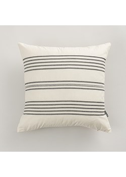 Poszewka na poduszkę Linea Graphite 45x45 cm ze sklepu dekoria.pl w kategorii Poszewki na poduszki - zdjęcie 188006361