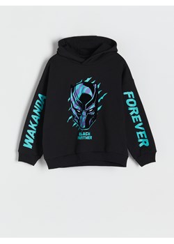 Reserved - Bluza Czarna Pantera - czarny ze sklepu Reserved w kategorii Bluzy chłopięce - zdjęcie 188006542