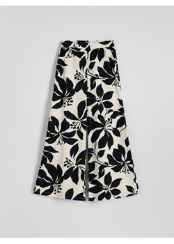 Reserved - Wzorzyste spodnie palazzo - wielobarwny ze sklepu Reserved w kategorii Spodnie damskie - zdjęcie 188006713