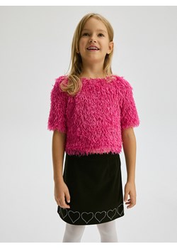 Reserved - Puszysta bluzka - różowy ze sklepu Reserved w kategorii Bluzki dziewczęce - zdjęcie 188006841