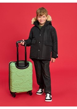 Sinsay - Walizka ze wzorem w dinozaury - zielony ze sklepu Sinsay w kategorii Torby i walizki dziecięce - zdjęcie 188007564