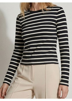Sinsay - Bawełniana koszulka z długim rękawem - wielobarwny ze sklepu Sinsay w kategorii Bluzki damskie - zdjęcie 188007571