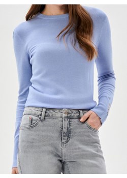 Sinsay - Sweter z ozdobnymi guzikami na mankietach - niebieski ze sklepu Sinsay w kategorii Swetry damskie - zdjęcie 188007580