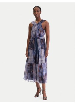 DKNY Sukienka letnia P5KBGD66 Granatowy Regular Fit ze sklepu MODIVO w kategorii Sukienki - zdjęcie 188007691