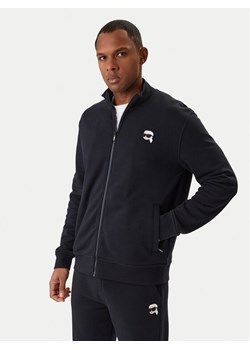 KARL LAGERFELD Bluza 705712 561900 Granatowy Regular Fit ze sklepu MODIVO w kategorii Bluzy męskie - zdjęcie 188007752