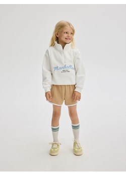 Reserved - Szorty sportowe - brązowy ze sklepu Reserved w kategorii Spodenki dziewczęce - zdjęcie 188008784