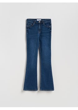 Reserved - Jeansy flare bootcut - granatowy ze sklepu Reserved w kategorii Jeansy damskie - zdjęcie 188008830