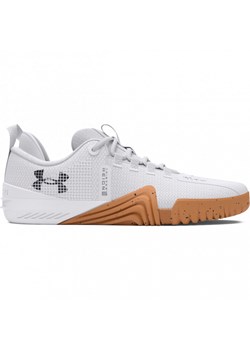 Męskie buty treningowe crossfit Under Armour UA TriBase Reign 6 - białe ze sklepu Sportstylestory.com w kategorii Buty sportowe męskie - zdjęcie 188008951