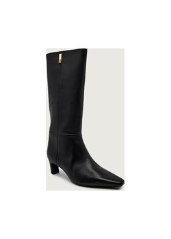 Tommy Hilfiger Skórzane kozaki na słupku KITTEN LONG BOOT ze sklepu Gomez Fashion Store w kategorii Kozaki damskie - zdjęcie 188009053