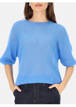 Niebieski sweter moherowy damski L'AF Era ze sklepu Eye For Fashion w kategorii Swetry damskie - zdjęcie 188009902