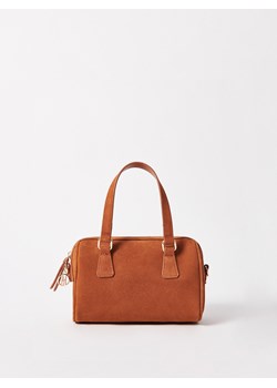 Mohito - Skórzana torebka - brązowy ze sklepu Mohito w kategorii Kuferki - zdjęcie 188010272