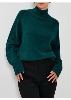 Sinsay - Sweter ze stójką - zielony ze sklepu Sinsay w kategorii Swetry damskie - zdjęcie 188010660