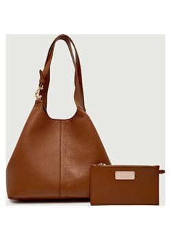 Coccinelle Skórzana shopperka + saszetka C-EASY ze sklepu Gomez Fashion Store w kategorii Torby Shopper bag - zdjęcie 188010992