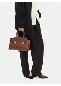 Torebka Gino Rossi CEO-EMMY-DA8001 Brązowy ze sklepu eobuwie.pl w kategorii Kuferki - zdjęcie 188011593