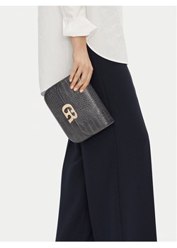 Torebka Gino Rossi CEO-LINA-KQ44-CROCCO Szary ze sklepu eobuwie.pl w kategorii Torebki damskie - zdjęcie 188011622