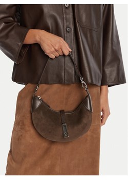 Torebka Polo Ralph Lauren 428929801004 Brązowy ze sklepu eobuwie.pl w kategorii Listonoszki - zdjęcie 188011631