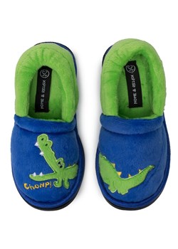Kapcie Home & Relax B9003633 Zielony ze sklepu eobuwie.pl w kategorii Kapcie dziecięce - zdjęcie 188011644